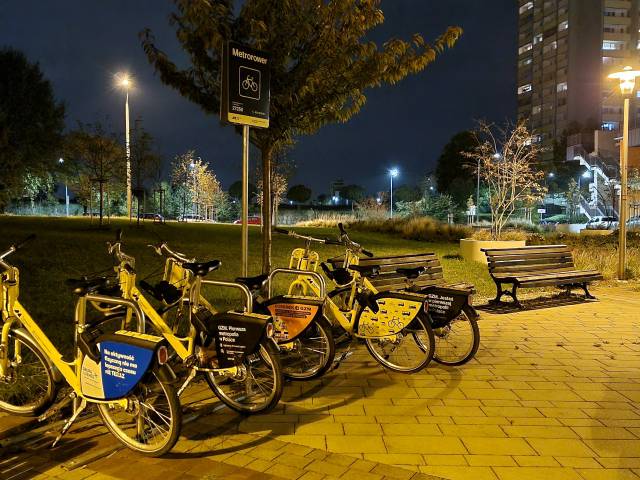 Rower Metropolitalny - system, z którego można korzystać przez cały rok